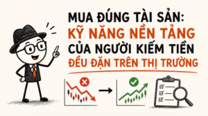 Mua Đúng Tài Sản: Kỹ Năng Nền Tảng Của Người Kiếm Tiền Đều Đặn Trên Thị Trường